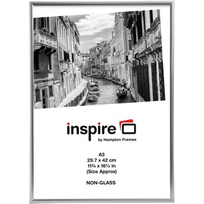 The Photo Album Company A3MARSIL 30 x 42 cm Silver Photo Frame The Photo Album Company A3MARSIL 30 x 42 cm Silver Photo Frame