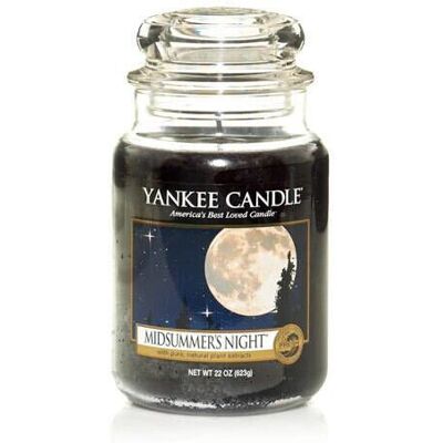 Yankee Candle Midsummers Night Musk Patchouli Salbei Große Kerze - Kerze Yankee Candle Midsummers Night Musk Patchouli Salbei Große Kerze - Kerze