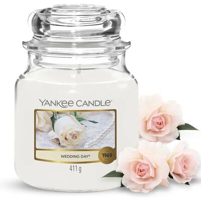 Yankee Candle Wedding Day Medium Jar Candle - Fragrance Yankee Candle Wedding Day Medium Jar Candle - Fragrance