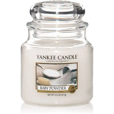 Yankee Candle Modèle Inconnu Bougie Blanche Parfumée - Bougie - Publicité Yankee Candle Modèle Inconnu Bougie Blanche Parfumée - Bougie - Publicité