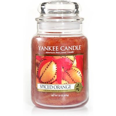 Yankee Candle 1188030E Orange Spiced Scented Candle - Candles Yankee Candle 1188030E Orange Spiced Scented Candle - Candles