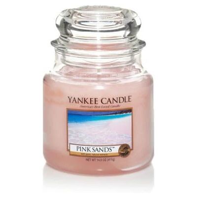 Yankee Candle Pink Sands Medium Jar Candle - Candle Yankee Candle Pink Sands Medium Jar Candle - Candle