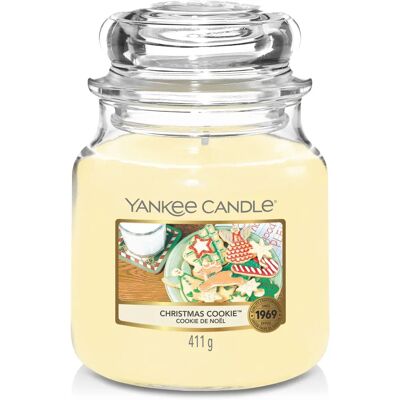 Yankee Candle Christmas Cookie - Scented Candle with Spicy & Gourmet Fragrance Yankee Candle Christmas Cookie - Scented Candle with Spicy & Gourmet Fragrance
