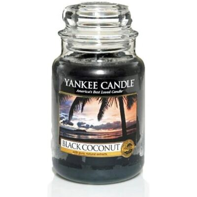 Yankee Candle Yankee Candle Large Jar Black Coconut Scented Candle - Wax Candle Yankee Candle Yankee Candle Large Jar Black Coconut Scented Candle - Wax Candle