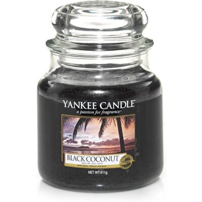 Yankee Candle 1254004E Coconut Black Wax Candle - Candle Yankee Candle 1254004E Coconut Black Wax Candle - Candle