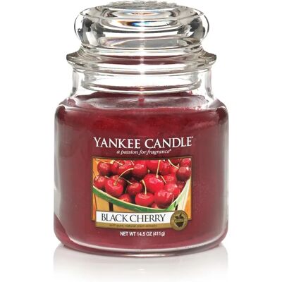 Yankee Candle Black Cherry Scented Candle - 411g - Candle Yankee Candle Black Cherry Scented Candle - 411g - Candle