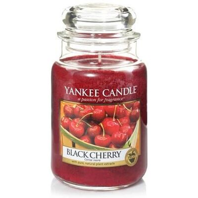 Yankee Candle 1129749E Wax Candle Round Cherry - Candle Yankee Candle 1129749E Wax Candle Round Cherry - Candle