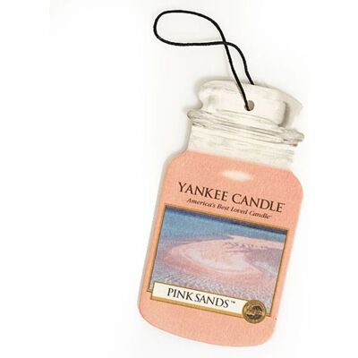 Yankee Candle Pink Sands Autoilmansuodatin - Pysyvä, Ripustettava, Eksoottinen Tuoksu Yankee Candle Pink Sands Autoilmansuodatin - Pysyvä, Ripustettava, Eksoottinen Tuoksu
