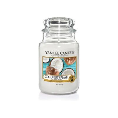 Yankee Candle Éclat de Coco - Grande Bougie en Pot - 623g - Parfum d’Intérieur - Publicité Yankee Candle Éclat de Coco - Grande Bougie en Pot - 623g - Parfum d’Intérieur - Publicité
