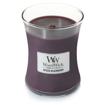 Bougie parfumée WoodWick Mûre Cannelle Vanille Bougie parfumée WoodWick Mûre Cannelle Vanille