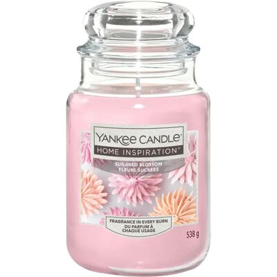 Yankee Candle Sugared Blossom Large Jar - Candle Yankee Candle Sugared Blossom Large Jar - Candle
