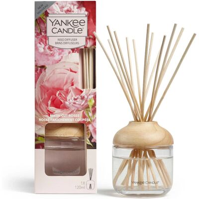 Yankee Candle - Fresh Cut Roses - 120 ml - Difusor de varillas Yankee Candle - Fresh Cut Roses - 120 ml - Difusor de varillas