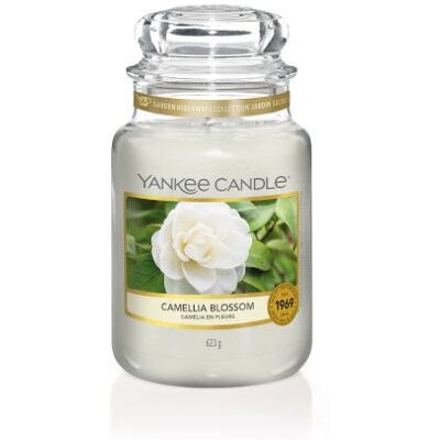 Yankee Candle - Camellia Blossom Large Jar - 623g - Candle Yankee Candle - Camellia Blossom Large Jar - 623g - Candle