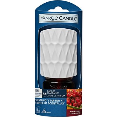 Yankee Candle Black Cherry ScentPlug Starter Kit - Air Freshener Yankee Candle Black Cherry ScentPlug Starter Kit - Air Freshener