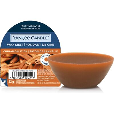 Yankee Candle Bâton de Cannelle - Mèche de Cire - 22g - Parfums d’Intérieur Yankee Candle Bâton de Cannelle - Mèche de Cire - 22g - Parfums d’Intérieur