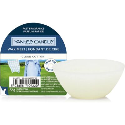 Yankee Candle Clean Cotton - Wosk zapachowy do domu Yankee Candle Clean Cotton - Wosk zapachowy do domu