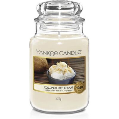 Yankee Candle Yankee Candle Coconut Rice Cream Witte Wax Kaars - Kaars Yankee Candle Yankee Candle Coconut Rice Cream Witte Wax Kaars - Kaars