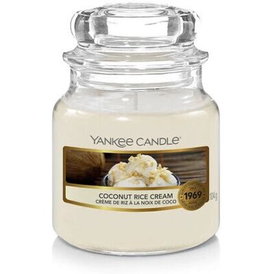 Yankee Candle Coconut Rice Cream Wax Candle - White - Wax Candle Yankee Candle Coconut Rice Cream Wax Candle - White - Wax Candle