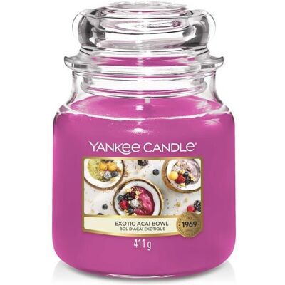 Yankee Candle Yankee Candle Exotic Acai Bowl Medium Jar wax candle - Kerze Yankee Candle Yankee Candle Exotic Acai Bowl Medium Jar wax candle - Kerze