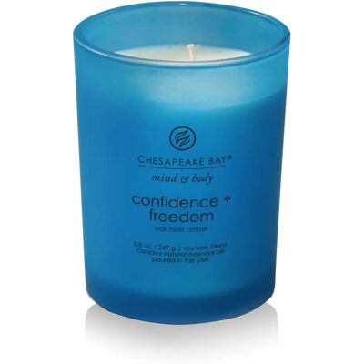 Chesapeake Bay Confidence & Freedom Kaars - Blauw - 250g - Kaars Chesapeake Bay Confidence & Freedom Kaars - Blauw - 250g - Kaars