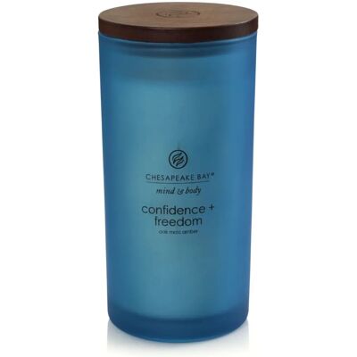 Chesapeake Bay Confidence & Freedom Kaars - Blauw 355g - Kaars Chesapeake Bay Confidence & Freedom Kaars - Blauw 355g - Kaars