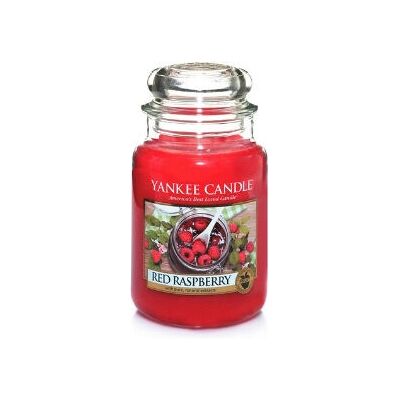 Yankee Candle Candelă Medie Zmeură - Aromă pentru Casă Yankee Candle Candelă Medie Zmeură - Aromă pentru Casă