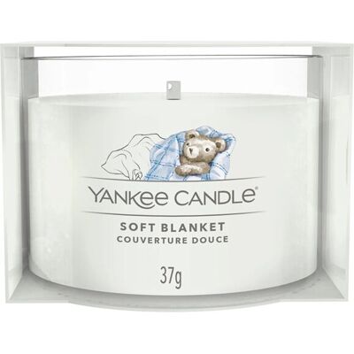 Yankee Candle Bougie de Cire Blanche - Cylindre Blanc Frais - Bougie en Cire - Publicité Yankee Candle Bougie de Cire Blanche - Cylindre Blanc Frais - Bougie en Cire - Publicité