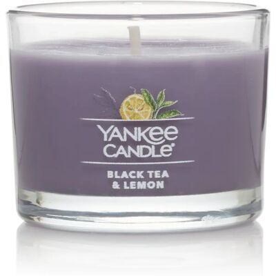 Yankee Candle - Black Tea & Lemon - 3x37 g - Votivkerze - Candle Yankee Candle - Black Tea & Lemon - 3x37 g - Votivkerze - Candle