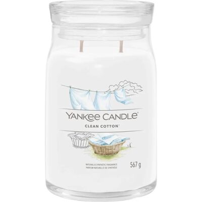 Yankee Candle 1630644E Vit Bomull Doftljus - Ljus Yankee Candle 1630644E Vit Bomull Doftljus - Ljus