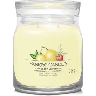 Lumânare Yankee Candle Iced Berry Lemonade Medie - Lumânare Lumânare Yankee Candle Iced Berry Lemonade Medie - Lumânare