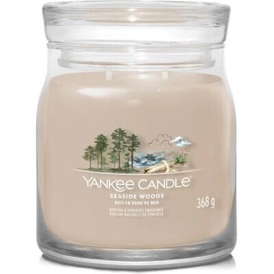 Yankee Candle Seaside Woods Signature Candle - Holzig, Blumig, Zitrus - 368g Yankee Candle Seaside Woods Signature Candle - Holzig, Blumig, Zitrus - 368g