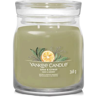 Yankee Candle Salvia & Citrus - Sojavaxljus - 368g Yankee Candle Salvia & Citrus - Sojavaxljus - 368g