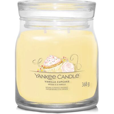Yankee Candle Yankee Candle Vanille Cupcake Bougie Signature - Cire Parfumée - Publicité Yankee Candle Yankee Candle Vanille Cupcake Bougie Signature - Cire Parfumée - Publicité