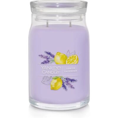 Yankee Candle - Lemon Lavendel Signature Kaars - Wax Kaars Yankee Candle - Lemon Lavendel Signature Kaars - Wax Kaars