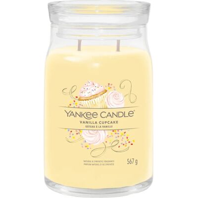 Yankee Candle Grote Potje Candle Vanille Cupcake - Geurkaars Yankee Candle Grote Potje Candle Vanille Cupcake - Geurkaars