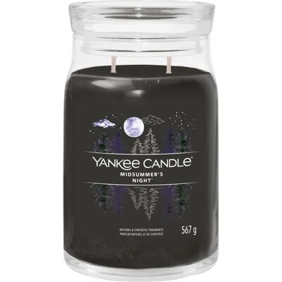 Yankee Candle Duża Szklana Świeca Musk i Patchouli - Świeca Yankee Candle Duża Szklana Świeca Musk i Patchouli - Świeca