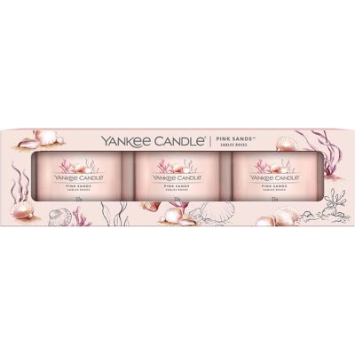 YANKEE CANDLE - Pink Sands - 37 g - Votive - Wax Candle YANKEE CANDLE - Pink Sands - 37 g - Votive - Wax Candle