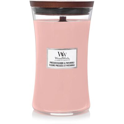 WoodWick Pressed Blooms & Patchouli Duftkerze - Wachs WoodWick Pressed Blooms & Patchouli Duftkerze - Wachs