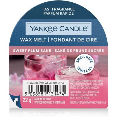 Yankee Candle Sweet Plum Sake - Wax Melt 22g Yankee Candle Sweet Plum Sake - Wax Melt 22g
