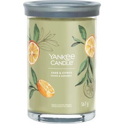 Yankee Candle Salie & Citrus Grote Tumbler - Kaars Yankee Candle Salie & Citrus Grote Tumbler - Kaars