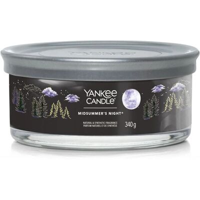 Yankee Candle Yankee Candle Nuit d'Été Bougie en Cire Noire Multi-Filaments - Bougie - Publicité Yankee Candle Yankee Candle Nuit d'Été Bougie en Cire Noire Multi-Filaments - Bougie - Publicité