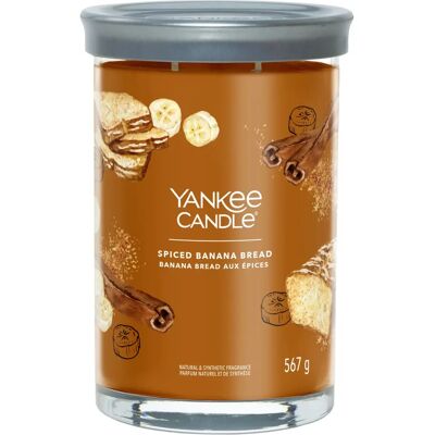 Yankee Candle - Spiced Banana Bread Signature Tumbler - 567g Yankee Candle - Spiced Banana Bread Signature Tumbler - 567g