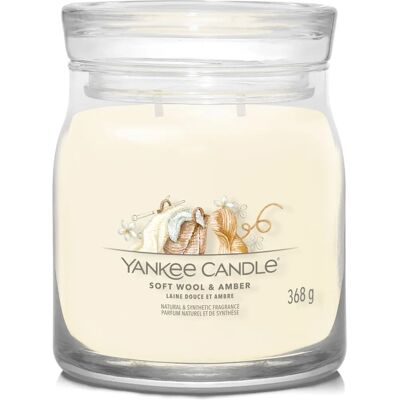 Yankee Candle Bumbac Moale & Chihlimbar - Lumânare Yankee Candle Bumbac Moale & Chihlimbar - Lumânare
