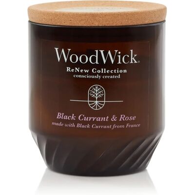 WoodWick Black Currant & Rose Wax Candle - Wax Candle WoodWick Black Currant & Rose Wax Candle - Wax Candle
