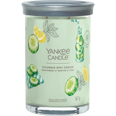 Yankee Candle Großer Tumbler Gurke Zitrone Minze - Kerze Yankee Candle Großer Tumbler Gurke Zitrone Minze - Kerze