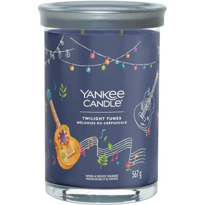Yankee Candle - Twilight Tunes Signature Tumbler Candle - Duftnoten: aquamarine, kardamom, holzig - 567g Yankee Candle - Twilight Tunes Signature Tumbler Candle - Duftnoten: aquamarine, kardamom, holzig - 567g