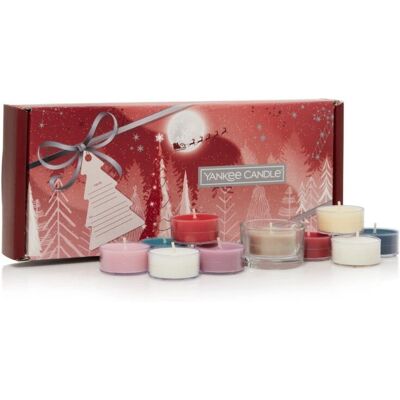 Yankee Candle - Bright Lights - Bougies chauffe-plat 10 pcs - Coffret cadeau - Publicité Yankee Candle - Bright Lights - Bougies chauffe-plat 10 pcs - Coffret cadeau - Publicité