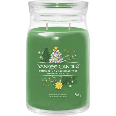 Yankee Candle Sapin de Noël Grande Jar Candle - Bougie - Publicité Yankee Candle Sapin de Noël Grande Jar Candle - Bougie - Publicité