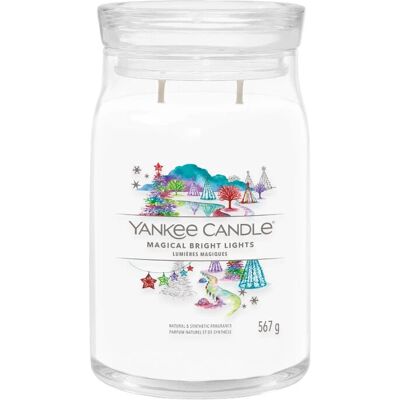 Yankee Candle Weiße Große Glasvotivkerze - Festlicher Winternachgeschmack Yankee Candle Weiße Große Glasvotivkerze - Festlicher Winternachgeschmack