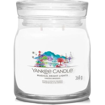 Yankee Candle Signature Medium Glasljus - Festlig Snö, Päron, Jasmin, Vanilj Yankee Candle Signature Medium Glasljus - Festlig Snö, Päron, Jasmin, Vanilj